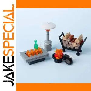 Cooking Theme Minifigures Accessories Set