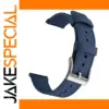Navy Blue Canvas Quick Release Watch Band