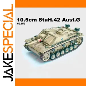 1/72 Scale German 10.5cm Assault Howitzer Model