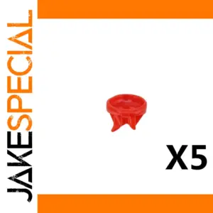 Red Accessory for Minifigures - Pack of Five
