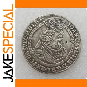 Talar 1661 Jan Kazimierz Replica Coin