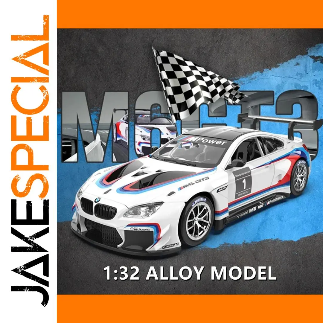 1/32 BMW M6 GT3 Diecast Racing Car Model 1 1/32 BMW M6 GT3 Diecast Racing Car Model