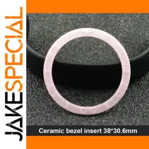 38mm Pink Ceramic Watch Bezel Insert