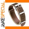 Nylon Watch Band SC-Nylon 20mm 22mm Brown Beige