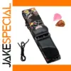 Vibrant Guitar Strap with Picks and Adjustability