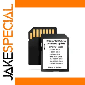 Mazda Compatible 2024 Navigation SD Card