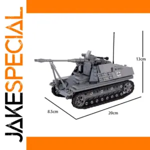 German Military Tank Model Building Blocks Set