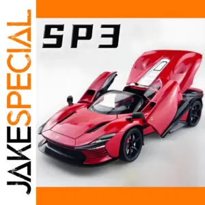 1:32 Scale Daytona SP3 Supercar Model Red
