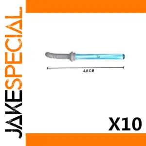 Futuristic Laser Sword Accessory for Minifigures