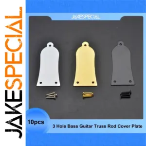 Set of 10 Electric Bass Truss Rod Covers