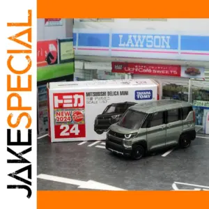 TOMY MITSUBISHI DELICA MINI Diecast Model 7 cm