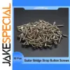 Guitar Bridge and Strap Button Screws Set