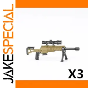 Military Sniper Rifle Toy Compatible with LEGO