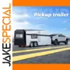 Futuristic 1:32 Scale Pickup with Trailer Model