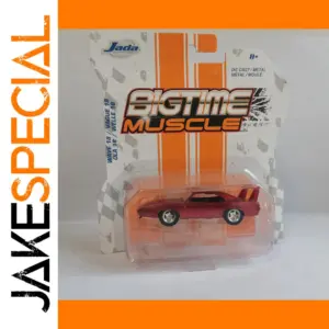 Diecast Red Muscle Car 1:64 Model
