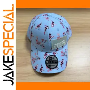Light Blue Red Bull Racing Floral Baseball Hat