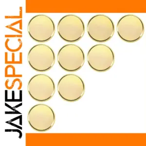 10 Pack Brass Frosted Challenge Coins with Box
