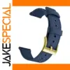 Navy Blue Canvas Quick Release Watch Band 20-22mm