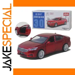 1:43 Scale Red KIA K7 Diecast Model Car