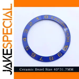 40mm Blue-Green Ceramic GMT Diver Bezel