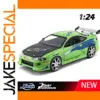 1:24 Fast & Furious Brian Eclipse Model Car