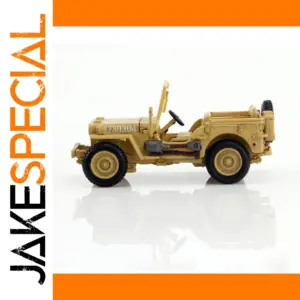 1/72 Scale Willis Jeep Military Vehicle Model