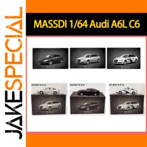MASSDI 1/64 Scale Audi A6L C6 Model Cars
