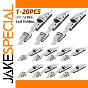 Fishing Reel Seat Holder Stainless Steel Grip