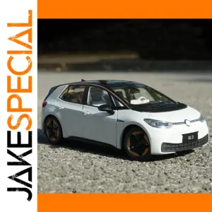 1:18 Scale Diecast White ID.3 SUV Model