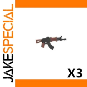 AK47 Assault Rifle Model - Set of 3