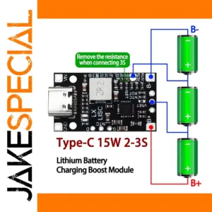 Type-C 15W Lithium Battery Boost Module