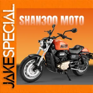 QJMOTOR SHAN 300S 1:12 Scale Diecast Motorcycle