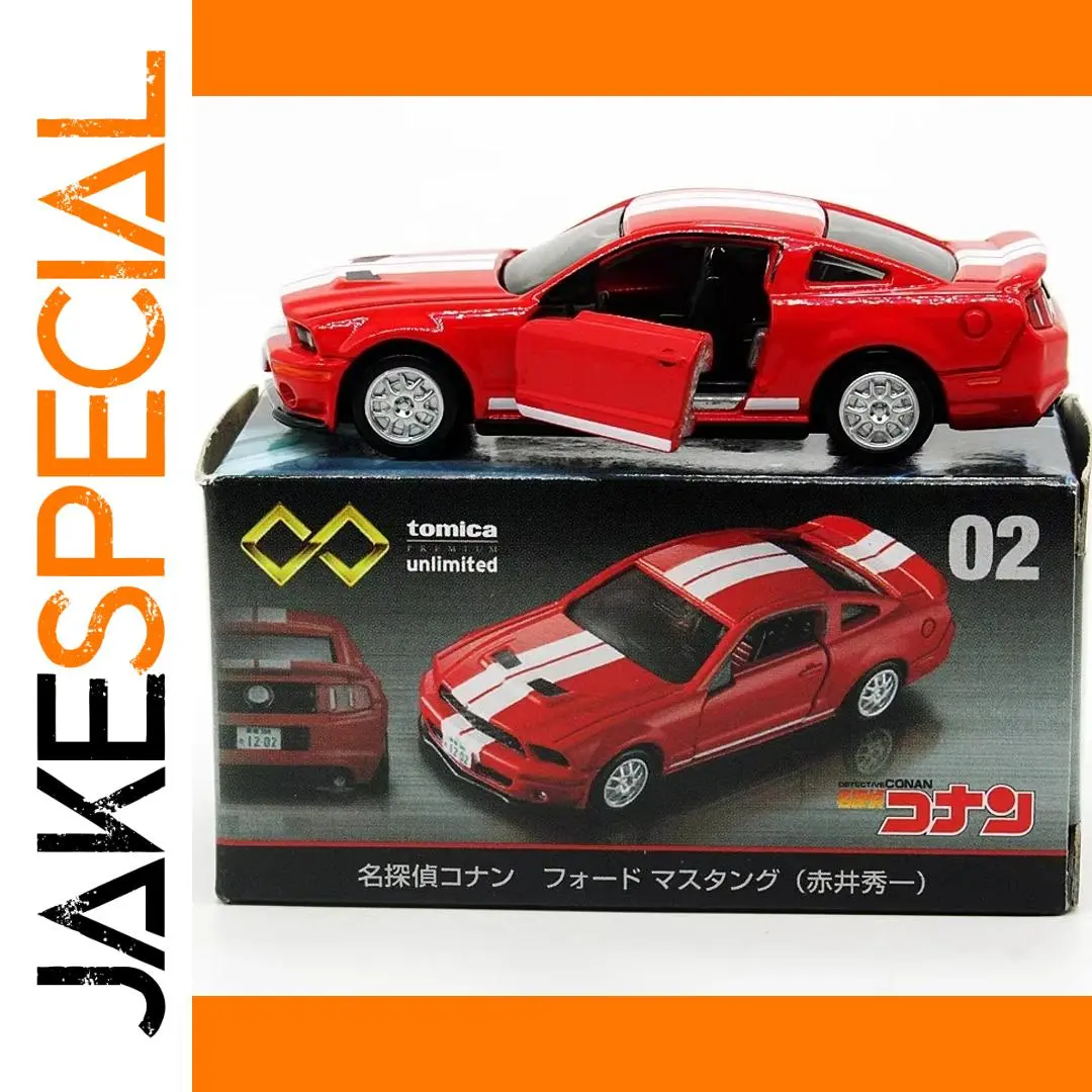 TOMY Tomica Unlimited 1:64 Ford Mustang Diecast 1 TOMY Tomica Unlimited 1:64 Ford Mustang Diecast