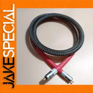 High-End Coaxial Audio Cable with RCA Connectors