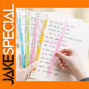 Colorful Binding Clips for A4 Paper Organization