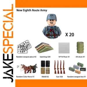 WW II Military Minifigures and Accessories