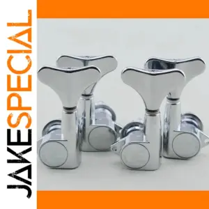4/5 String Electric Bass Machine Heads Chrome