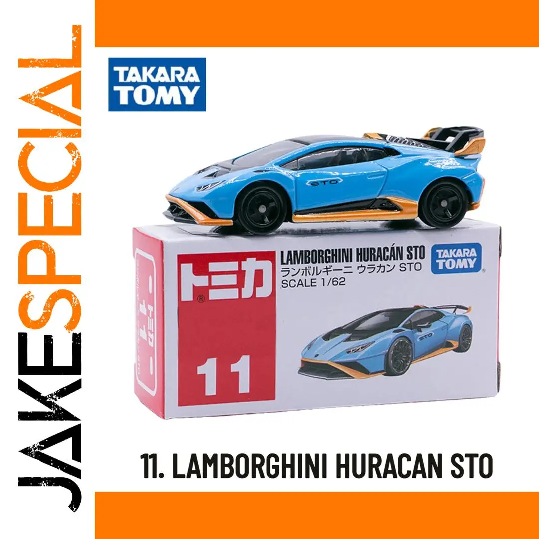 Lamborghini Huracán STO Diecast Model Blue 1 Lamborghini Huracán STO Diecast Model Blue