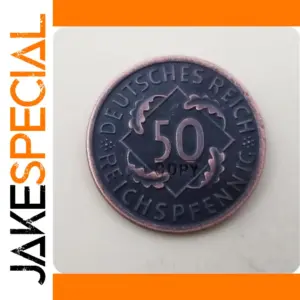 1923 Germany 50 Rentenpfennig Replica Coins