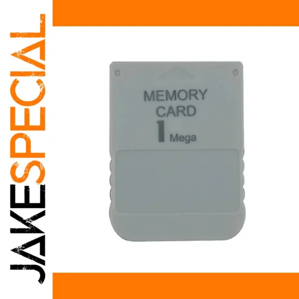 Gray 1MB Memory Card for PlayStation 1