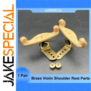 Brass Shoulder Rest for 4/4, 1/2, 1/4 Violins