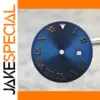 24.2MM Blue Roman Watch Dial for NH05/NH06