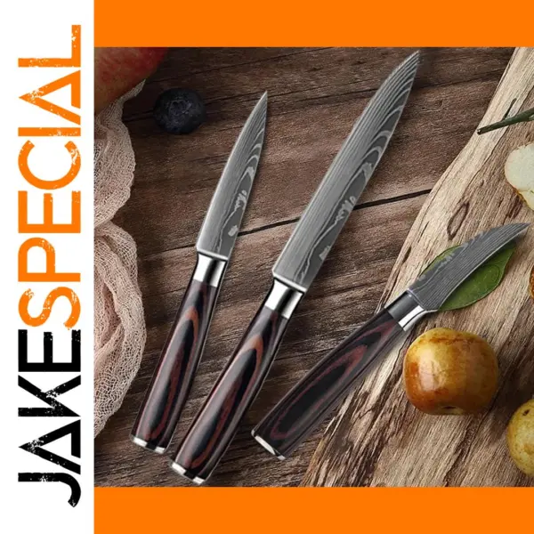 Damascus Steel Chef Knife 12.4 Inch