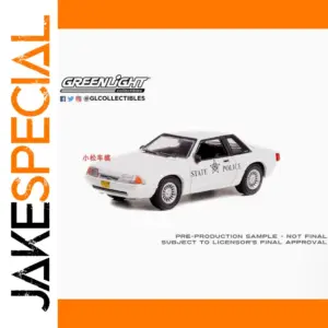 1:64 Scale 1993 Ford Mustang SSP Police Model