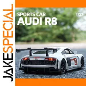 1:32 Audi R8 Diecast Model with Openable Doors