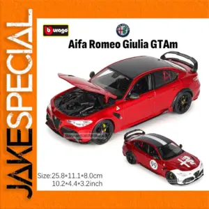 Bburago 1:18 Alfa Romeo Giulia GTAm #99 Model