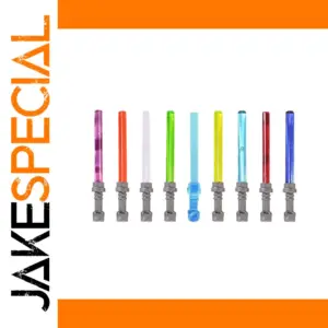 Transparent Military Minifigure Weapons Set