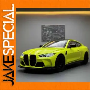 BMW M4 1:24 Scale Diecast Model Neon Green