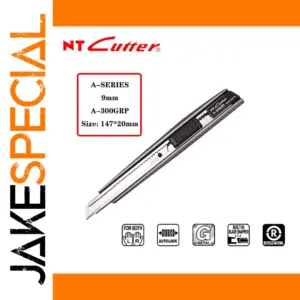 NT Cutter A-300GRP Utility Knife Aluminum Grip