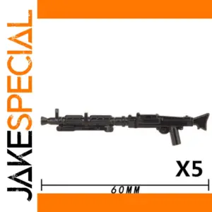 Military Replica Toy Weapons - 5 Units 60mm